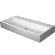   Duravit Vero Air csiszolt kerámia mosdó 100x47 cm, csaplyuk és túlfolyó nélkül, alpin fehér 2350100079