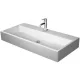 Duravit Vero Air Kerámia mosdó 120x47 cm, túlfolyó nélkül, bútorral aláépíthető, alpin fehér 2350120041