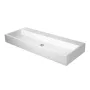 Duravit Vero Air Kerámia mosdó 120x47 cm WonderGliss bevonattal, csaplyuk és túlfolyó nélkül, alpin fehér 23501200701