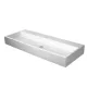 Duravit Vero Air csiszolt kerámia mosdó 120x47 cm, csaplyuk és túlfolyó nélkül, alpin fehér 2350120079