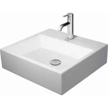   Duravit Vero Air csiszolt kerámia mosdó 50x47 cm, túlfolyó nélkül, alpin fehér 2350500071