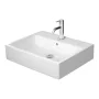 Duravit Vero Air kerámia mosdó 60x47 cm WonderGliss bevonattal, bútorral aláépíthető, alpin fehér 23506000001