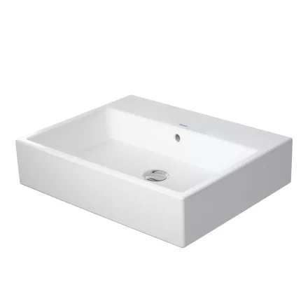 Duravit Vero Air Kerámia mosdó 60x47 cm WonderGliss bevonattal, csaplyuk nélkül, alpin fehér 23506000601