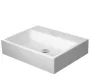 Duravit Vero Air Kerámia mosdó 60x47 cm WonderGliss bevonattal, csaplyuk és túlfolyó nélkül, alpin fehér 23506000701