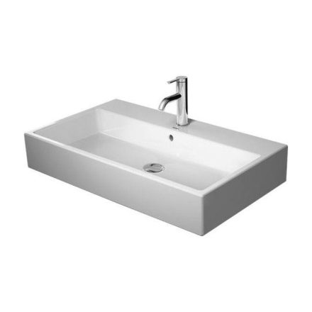 Duravit Vero Air Kerámia mosdó 80x47 cm, bútorral aláépíthető, alpin fehér 2350800000