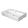 Duravit Vero Air csiszolt kerámia mosdó 80x47 cm, csapfurat nélkül, alpin fehér 2350800028