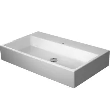   Duravit Vero Air Kerámia mosdó 80x47 cm, WonderGliss bevonattal, csaplyuk és túlfolyó nélkül, alpin fehér 23508000701