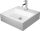 Duravit Vero Air csiszolt kerámia mosdó 50x47 cm, WonderGliss bevonattal, túlfolyó nélkül, alpin fehér 23525000411