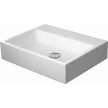   Duravit Vero Air csiszolt kerámia mosdó 60x47 cm, csaplyuk és túlfolyó nélkül, alpin fehér 2352600070