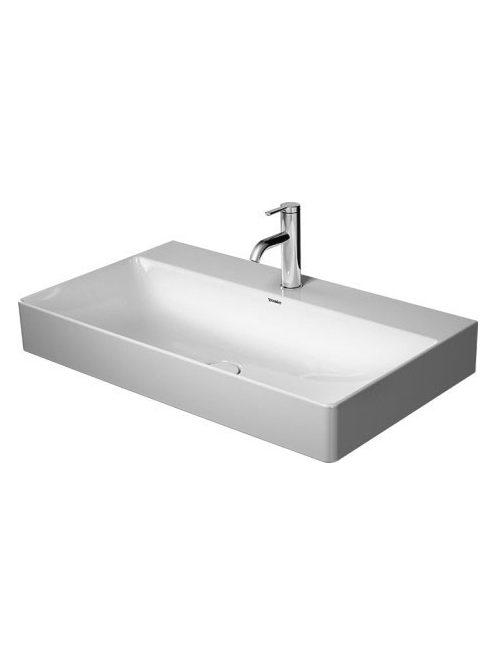 Duravit DuraSquare WonderGliss aláépíthető mosdó 80x47 23538000411