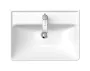 Duravit D-Neo 60x44 cm mosdó szett lefolyógarnitúrával és króm csapteleppel