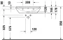 Duravit D-Neo mosdó 65x44 cm, fehér 2366650000