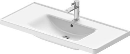 Duravit D-Neo bútorral aláépíthető kerámia mosdó 105x48 cm fehér alpin 2367100000