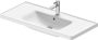 Duravit D-Neo bútorral aláépíthető kerámia mosdó 105x48 cm fehér alpin 2367100000