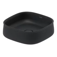  Duravit Zencha kerámia mosdótál 42x42 cm, WonderGliss bevonattal, matt antracit 23734213791