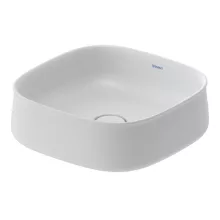   Duravit Zencha kerámia mosdótál 42x42 cm, matt fehér 2373423279