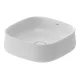 Duravit Zencha kerámia mosdótál 42x42 cm, matt fehér 2373423279