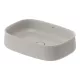 Duravit Zencha kerámia mosdótál 55x39 cm, matt szürke 2373556779