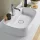 Duravit Zencha kerámia mosdótál 55x39 cm, csaplyukkal és rögzítővel, fehér 2374550071