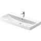 Duravit No.1 DuraStyle Basic mosdó túlfolyóval 1000x460 mm, magasfényű fehér 23751000002