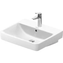   Duravit No.1 mosdó túlfolyóval 550x460 mm, magasfényű fehér 23755500002