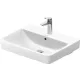 Duravit No.1 mosdó túlfolyóval 600x460 mm, magasfényű fehér 23756000002