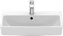Duravit No.1 mosdó túlfolyóval 600x460 mm, magasfényű fehér 23756000002