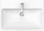 Duravit No.1 DuraStyle Basic mosdó túlfolyóval 650x460 mm, magasfényű fehér 23756500002