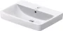 Duravit No.1 DuraStyle Basic mosdó túlfolyóval 650x460 mm, magasfényű fehér 23756500002