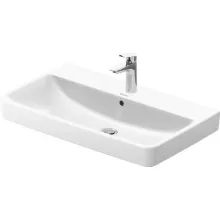   Duravit No.1 DuraStyle Basic mosdó túlfolyóval 800x460 mm, magasfényű fehér 23758000002
