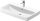 Duravit No.1 DuraStyle Basic mosdó túlfolyóval 800x460 mm, magasfényű fehér 23758000002