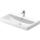 Duravit No.1 DuraStyle Basic mosdó túlfolyóval 800x460 mm, magasfényű fehér 23758000002
