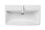Duravit No.1 DuraStyle Basic mosdó túlfolyóval 800x460 mm, magasfényű fehér 23758000002