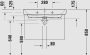 Duravit No.1 DuraStyle Basic mosdó túlfolyóval 800x460 mm, magasfényű fehér 23758000002