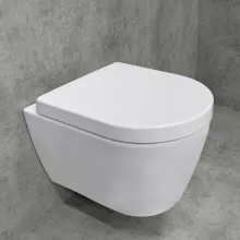   Duravit ME by Starck öblítőperem nélküli Kompakt fali WC csésze 37x48 cm, Durafix rögzítővel 2530090000