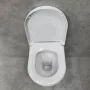 Duravit ME by Starck öblítőperem nélküli Kompakt fali WC csésze 37x48 cm, Durafix rögzítővel 2530090000