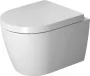 Duravit ME by Starck öblítőperem nélküli Kompakt fali WC csésze 37x48 cm, Durafix rögzítővel 2530090000