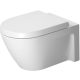 Duravit Starck 2 fali WC csésze 37,5x62 cm rögzítővel, ülőke nélkül, fehér alpin 2533090000