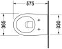 Duravit Architec fali WC csésze 2546090064