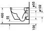 Duravit Darling New compact fali WC csésze 2549090000