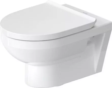 Duravit No.1 DuraStyle Basic mélyöblítésű Rimless fali WC 36,5x54 cm, magasfényű fehér 25620900002