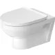 Duravit No.1 DuraStyle Basic mélyöblítésű Rimless fali WC 36,5x54 cm, magasfényű fehér 25620900002