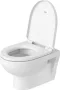 Duravit No.1 DuraStyle Basic mélyöblítésű Rimless fali WC 36,5x54 cm, magasfényű fehér 25620900002