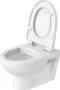 Duravit No.1 DuraStyle Basic mélyöblítésű Rimless fali WC 36,5x54 cm, magasfényű fehér 25620900002
