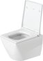 Duravit Viu peremnélküli fali compact WC 37x48 rögzítővel és WonderGliss bevonattal 25730900001