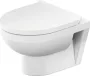 Duravit No.1 compact fali kerámia WC csésze 365x480 mélyöblítéssel, magasfényű fehér 25750900002