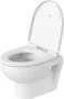 Duravit No.1 compact fali kerámia WC csésze 365x480 mélyöblítéssel, magasfényű fehér 25750900002
