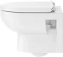 Duravit No.1 compact fali kerámia WC csésze 365x480 mélyöblítéssel, magasfényű fehér 25750900002