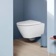   Duravit D-Neo Rimless fali WC csésze, rejtett rögzítéssel, fehér 2577090000
