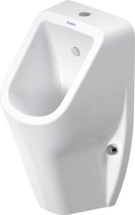 Duravit No.1 DuraStyle Basic kerámia piszoár 305x290 mm HygieneGlaze, magasfényű fehér 2818302000